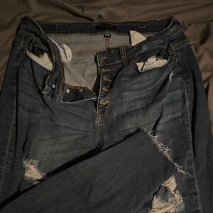 Judy blues Distressed Blue Jeans